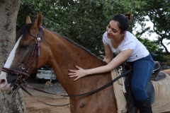 Tamanna Photos at Horse Riding Training (1)