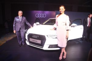 Audi A4 was launched by Radhika Apte
